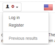 login form